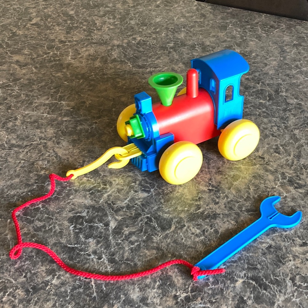 Vintage Tupperware toy train